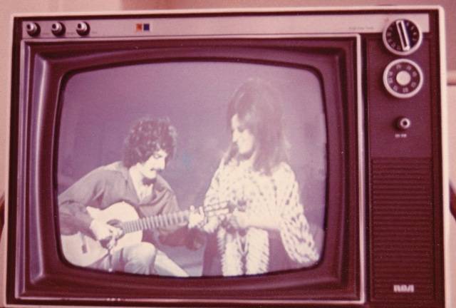 Len Handler preforming on TV